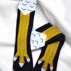 Calceta Loca 3/4 Unisex Unitalla Pata de Pollo
