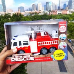 Carrito de Bombero con Luz y Sonido escala 1:20