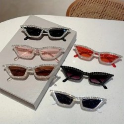 Gafas de Sol de Moda Cat Eye Pedreria Brillosa de Lujo Proteccion UV