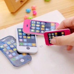 Goma Borrador Kawaii en Forma de Telefono Iphone Celular SmartPhone Chico