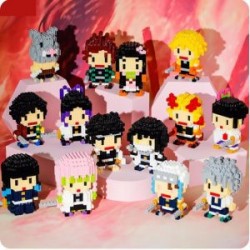 Juego con 491 Mini Bloques 3D Anime Demon Slayer