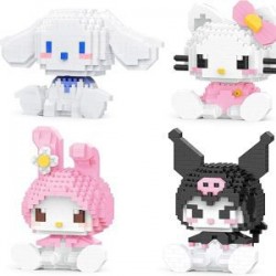 Juego con 515 Mini Bloques 3D Sanrio