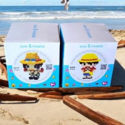 Juego con 612 Mini Bloques 3D One Piece
