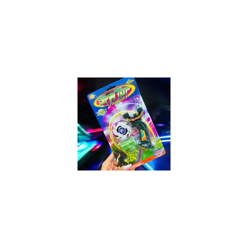 Juguete Trompo con accesorios tipo Beyblade
