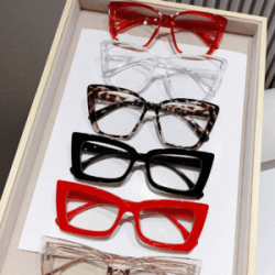 Lentes/Gafas Transparentes con Armazon de Varios Colores Disponibles