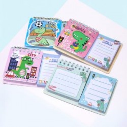 Mini Libreta con Notas Adhesivas Diseños Dinosaurios Kawaii