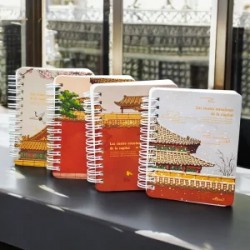 Mini Libreta de Espiral con diseños de China