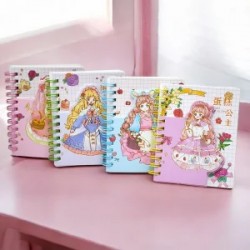 Mini Libreta Pasta Dura Princesa Kawaii 65 + 20 Hojas A7-222