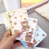 Mini Libreta Ventana Osos Cute Hojas de Raya