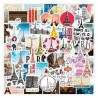 Pack con 50 Stickers Disfrutar de Paris