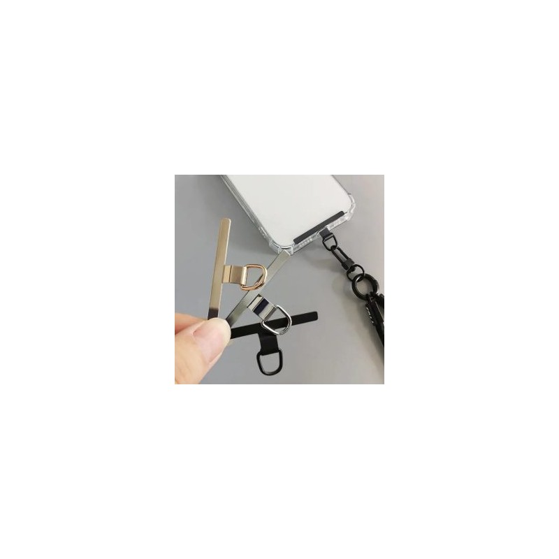 Pieza de conexion de Seguridad para Correa de Celular Acero Inoxidable Ultra Delgado y Resistente