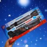 Blister en forma de Cohete con 14 Gomas Borradores Kawaii Espaciales QH-8080