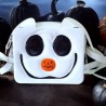 Bolsa de Dama de Mano o Crossbody Cuero Sintético Elegante Cadena Color Negro