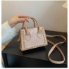 Bolsa de Mano o Crossbody Brillos Grande Plateada