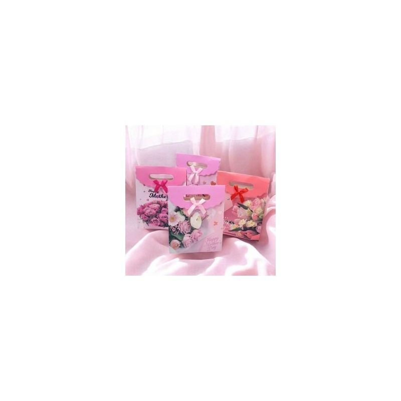 Bolsa de Regalo Corazones Moño Mediana Boutique
