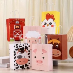 Bolsa de Regalo Grande Navideña Esferas