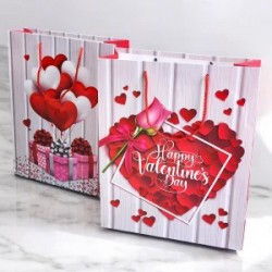 Bolsa de Regalo Grande Navideña Santa