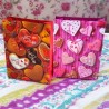 Bolsa de Regalo Mediana Rosa Brillantina