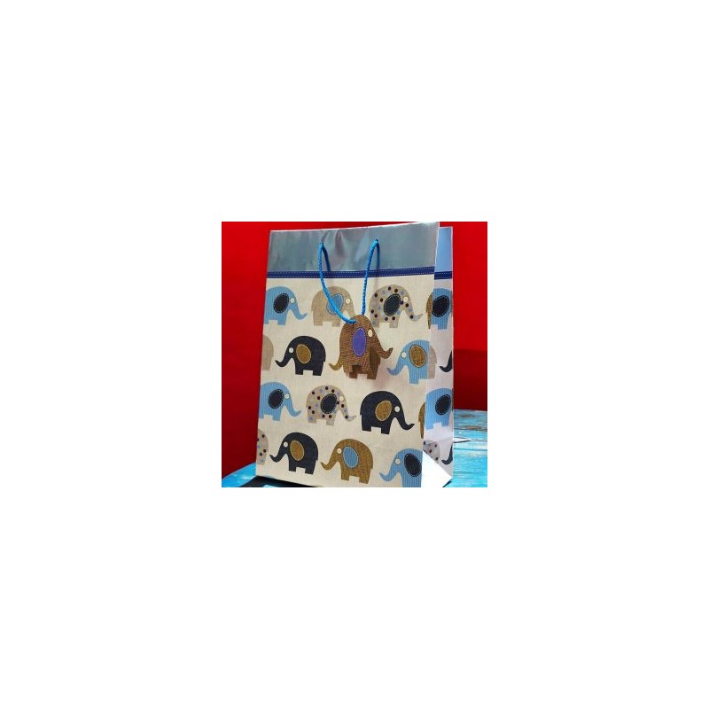 Bolsa de Regalo San Valentin Corazones 3D Grande