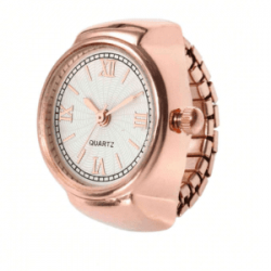 Anillo Reloj Rose Gold