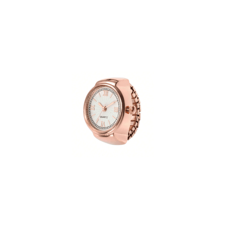 Anillo Reloj Rose Gold
