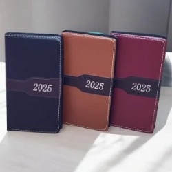 Agenda 2025 ViniPiel Elegante Tamaño Bolsillo