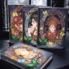 Libreta Francesa Pasta Dura Diseños Constelación Galaxia Rayas 96 Hojas AL-117
