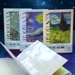 Libreta Rectangular con Separadores Hoja Decorada Diseños Capibara