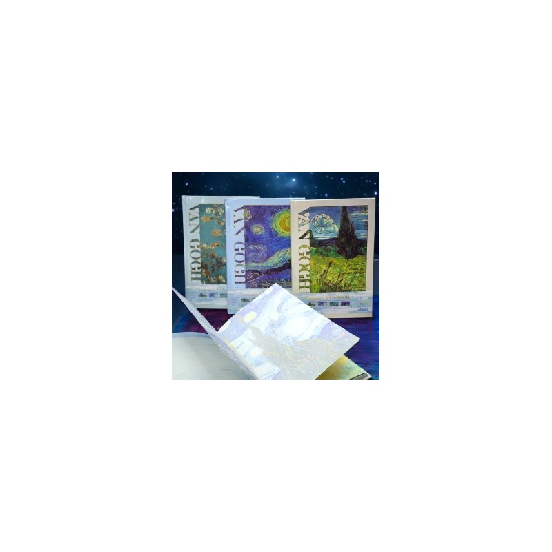 Libreta Rectangular con Separadores Hoja Decorada Diseños Capibara