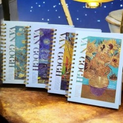 Libreta Sketchbook para Dibujo con Espiral 50 hojas 160 g/m2 Van Gogh Tamaño A4