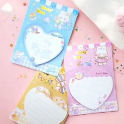 Pack 50 Stickers Impermeables Pegatinas Corazón Coquette