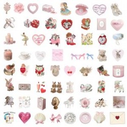 Pack 50 Stickers Impermeables Pegatinas Zootopia