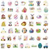 Pack 50 Stickers Impermeables VanGogh Pinturas Oleo Clasicas