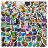 Pack con 12 Plumones Permanente doble Punta Dongcai Color Negro EK-36T
