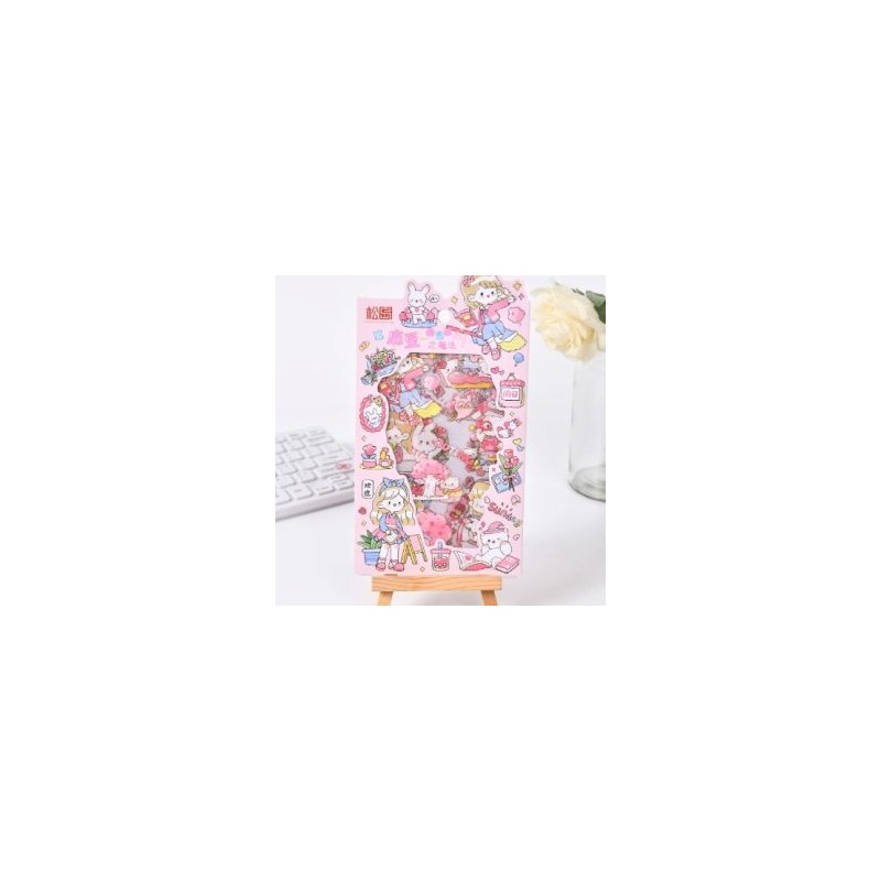 Pack con 50 Stickers Diseños Fiesta Divertida