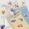 Pack con 50 Stickers Impermeables Comida Rápida