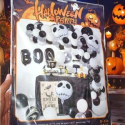 Pantufla Calabaza Blanco/Naranja Afelpada Halloween