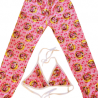 Pijama Pantalón Dama Afelpado + Bra Modelo: Cara Melody Completa