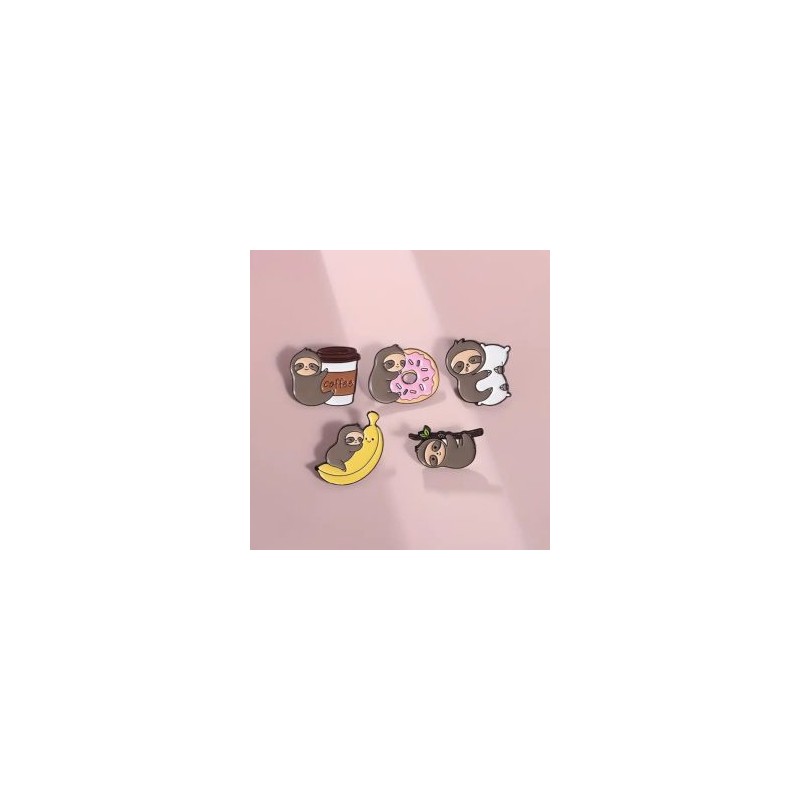 Pin Metalico Perezoso