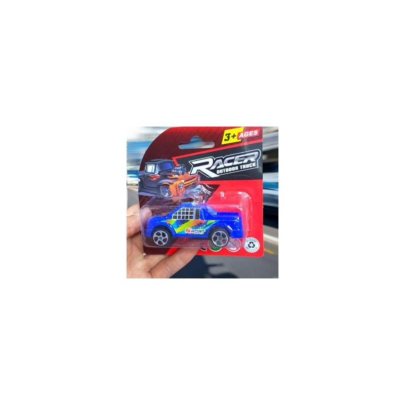 Blister Con Juguetes en forma de Camioneta Racer OutDoor Truck