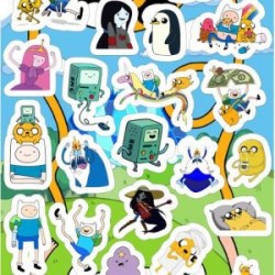 Planilla con 28 Stickers Cortados con Laser Teacher Maestro