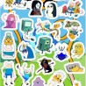 Planilla con 28 Stickers Cortados con Laser Teacher Maestro