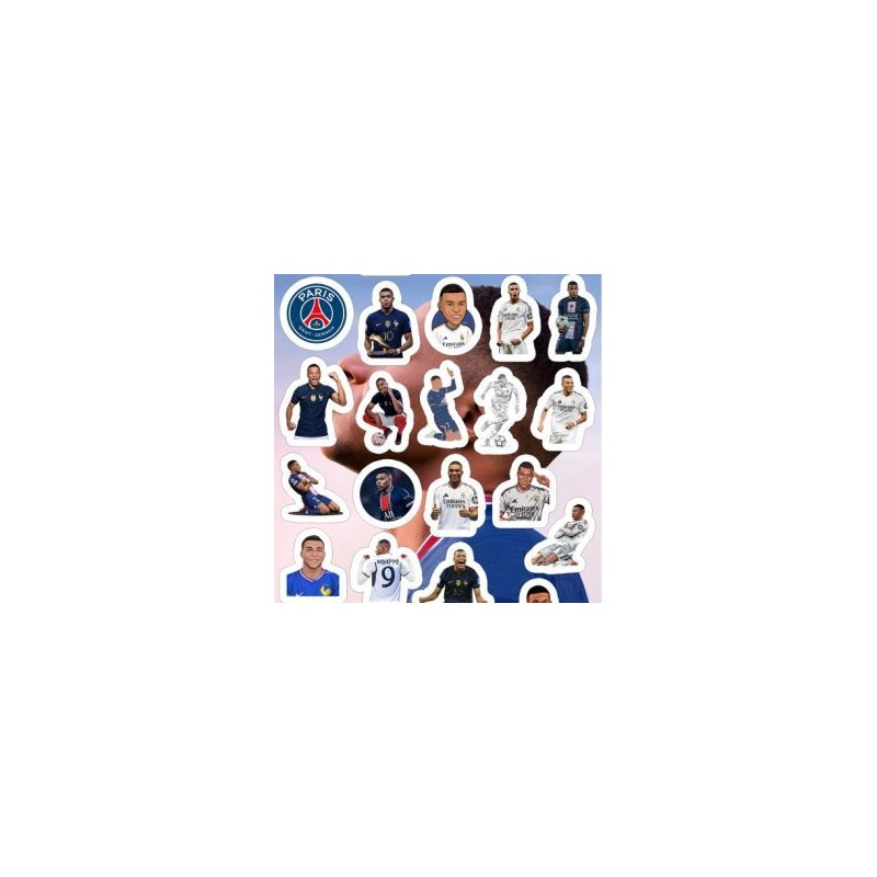 Planilla con 29 Stickers Cortados con Laser Nata 3.0