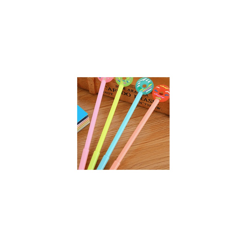 Pluma de Gel Punto Fino Dona Kawaii