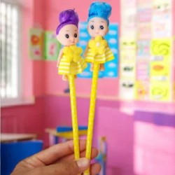PLUMA KAWAII COLGUIJE FRUTALES CON PLATANO PUNTO FINO GEL