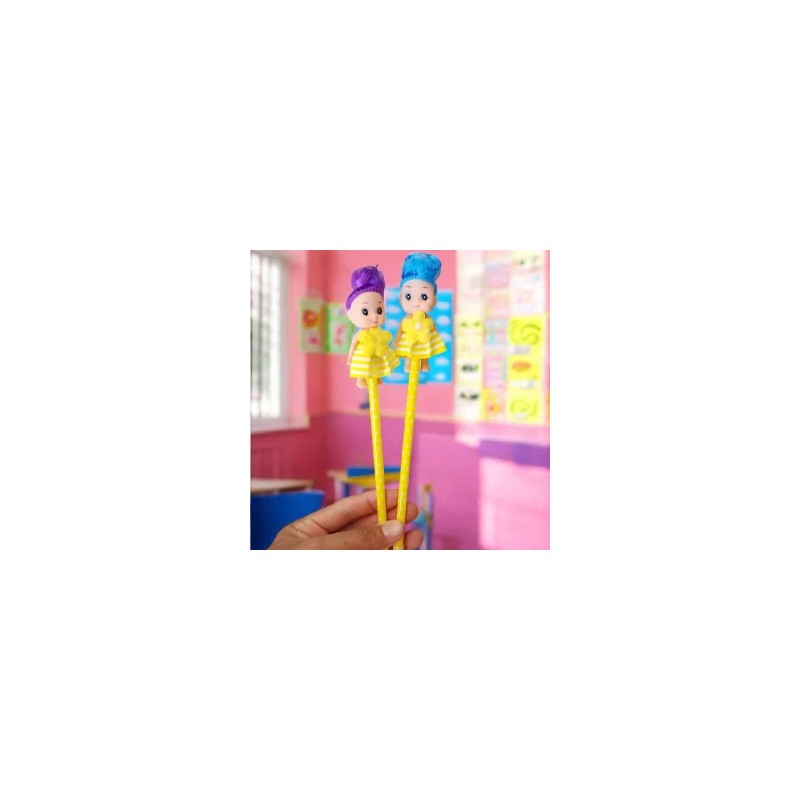 PLUMA KAWAII COLGUIJE FRUTALES CON PLATANO PUNTO FINO GEL