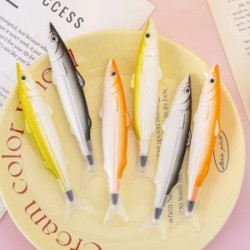 Pluma Kawaii en Forma de Filete Pez Realista