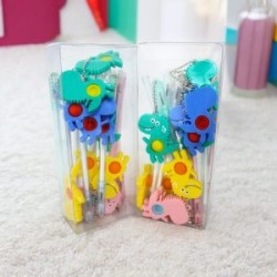 Pluma Kawaii Punto Fino de Gel Dinosaurio Pop It