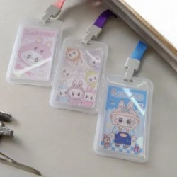 Porta Credencial Kawaii Labubus