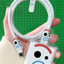 Protector para Cargador Iphone Diseño Forky